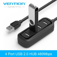 Bộ chia 4 Port USB 2.0 Vention VAS-J43 dài 50cm
